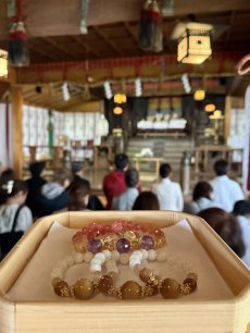 画像5: 【金華山黄金山神社・巳年大祭】オレンジルチル×サンストーン×ゴールドルチル×ムーンストーン (5)