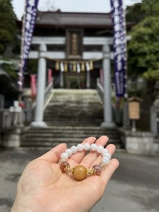 画像3: 【金華山黄金山神社・巳年大祭】オレンジルチル×サンストーン×ゴールドルチル×ムーンストーン (3)