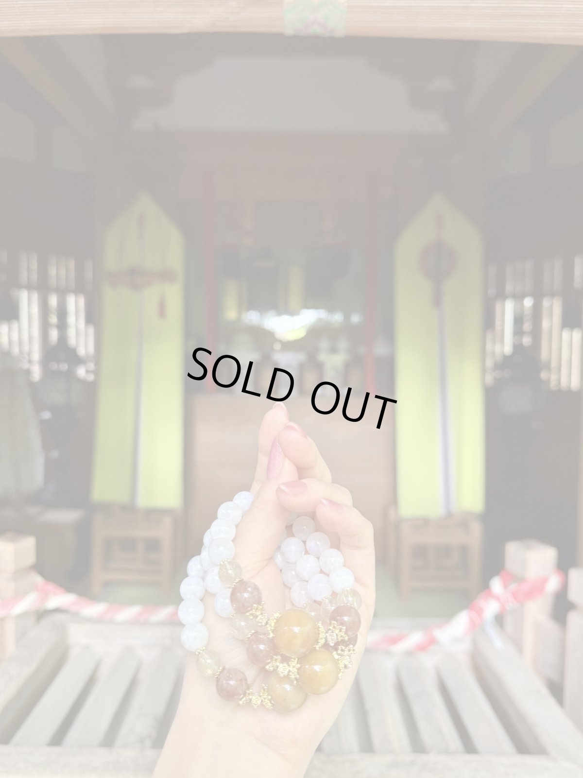 画像1: 【金華山黄金山神社・巳年大祭】オレンジルチル×サンストーン×ゴールドルチル×ムーンストーン (1)